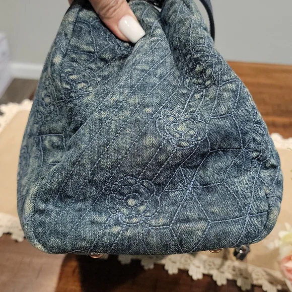SOLD Rare & authentic CHANEL denim bag - Picture 8 of 15